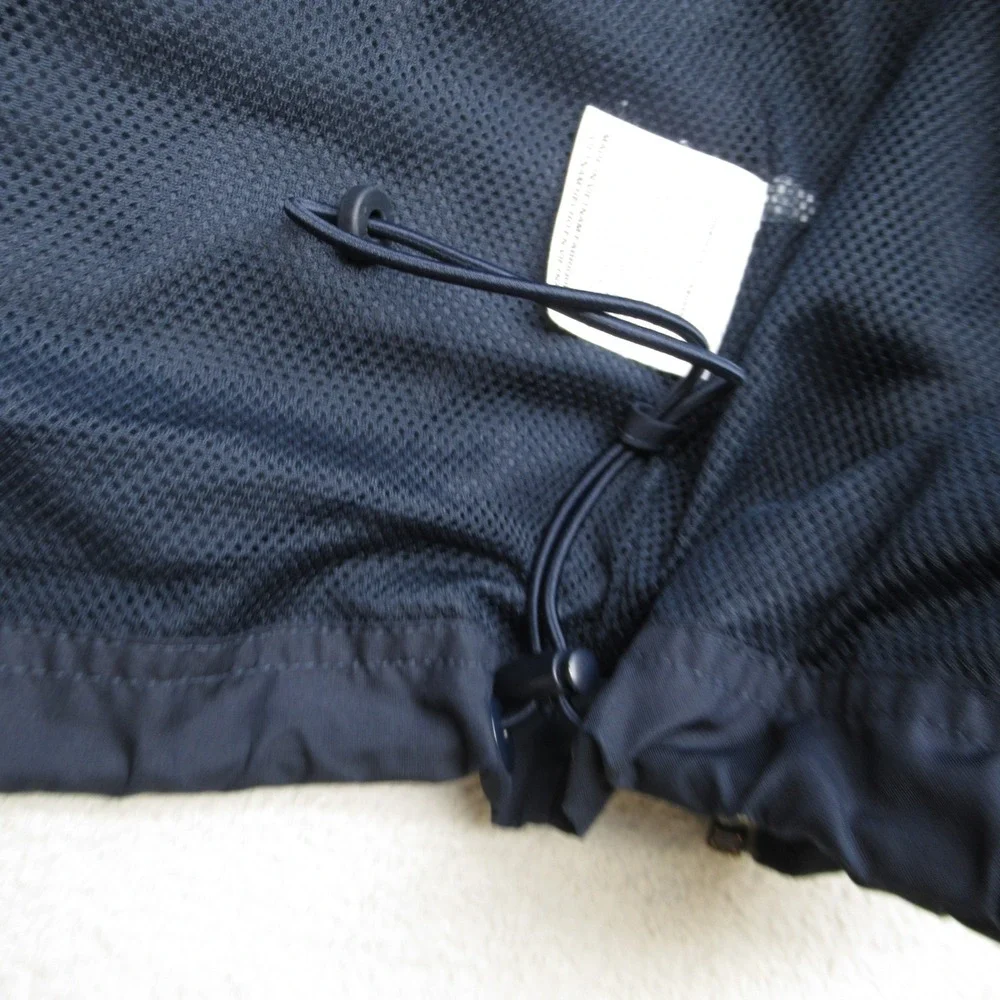 Nike The Athletic Dept Jacket Mens XL Navy Full Zip Warm Up Windbreaker VTG 90's